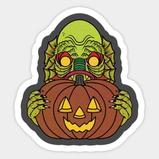 Creature Halloween Sticker